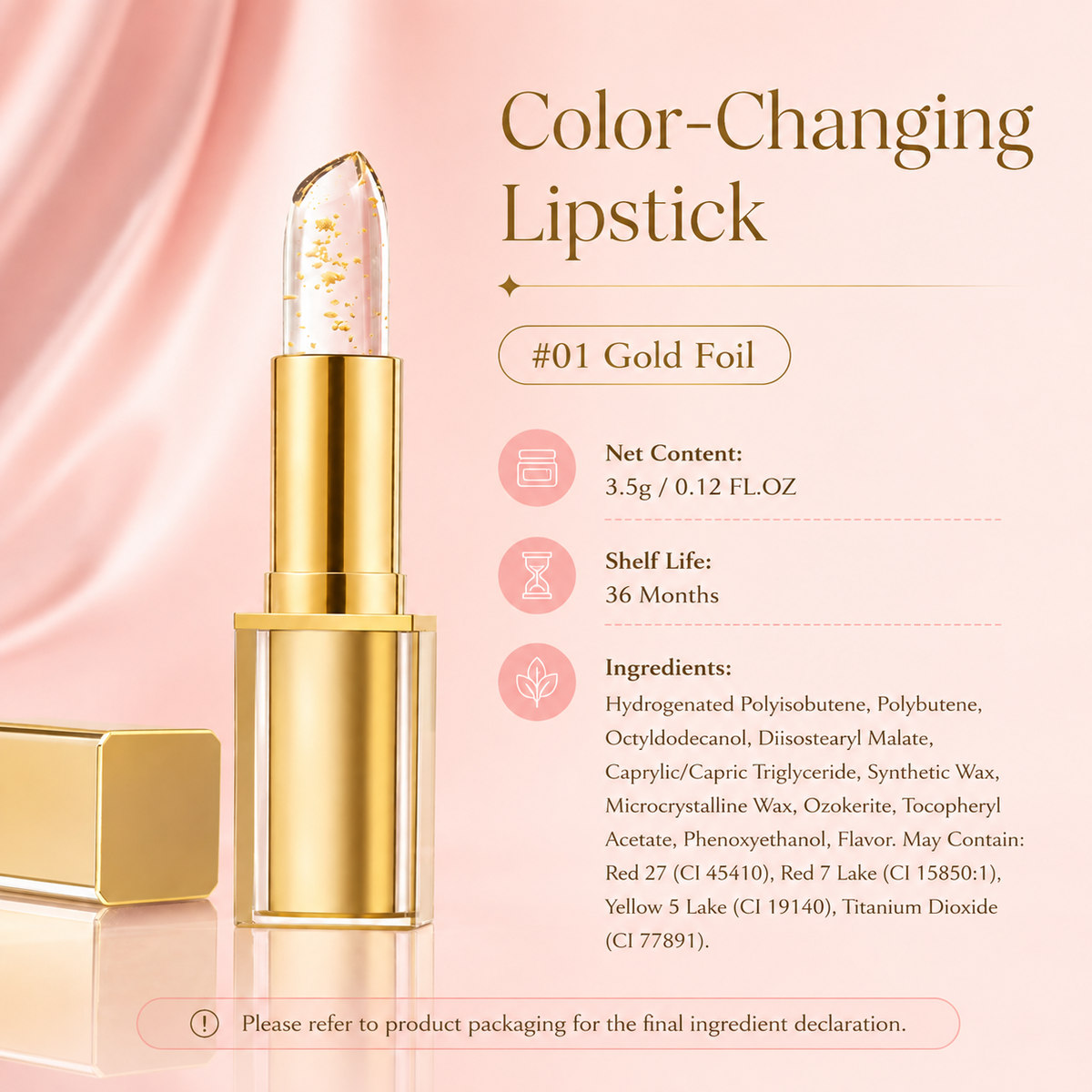 Color-Changing Lipstick